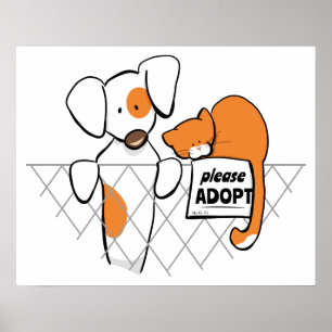 Anta Pets Patch & Rusty™ Poster