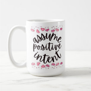 Anta positiv avsikt kaffemugg