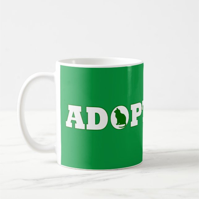 Anta sällskapsdjur kaffemugg (Vänster)