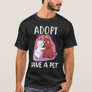 Anta Spara ett sällskapsdjur och Hund Rädda djuren T Shirt