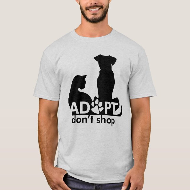 Anta Spara inte Hund Cat T Shirt (Framsida)