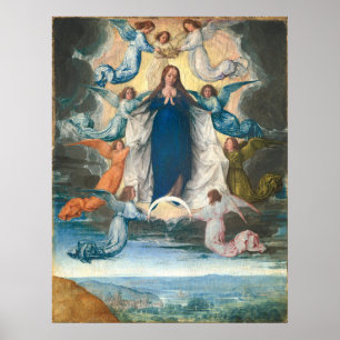 Antag Virgin - Michel Sittow Fine Art Poster