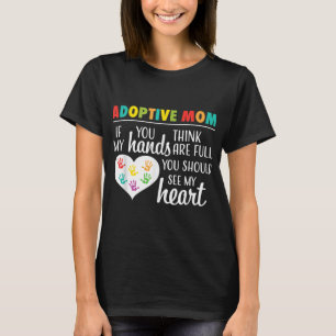 Antagande av adoptionsgåva för föräldrar till Mamm T Shirt