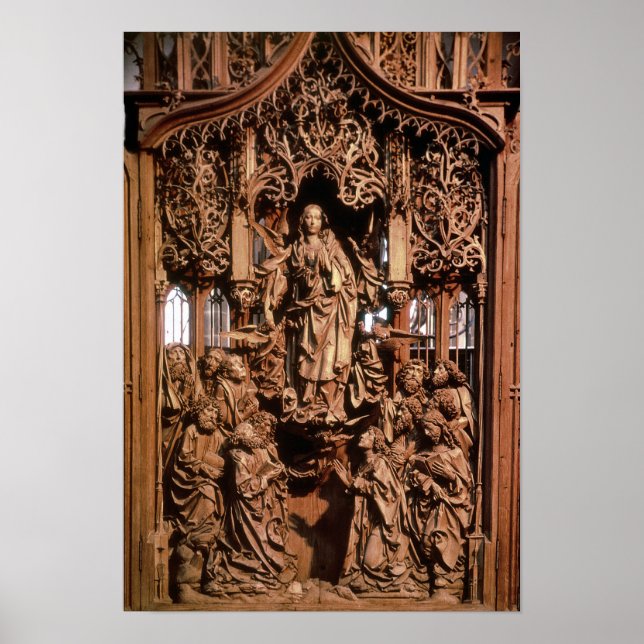 Antagande av jungfrun poster (Framsidan)