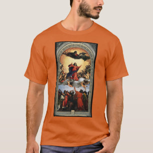 Antagande av jungfrun t shirt