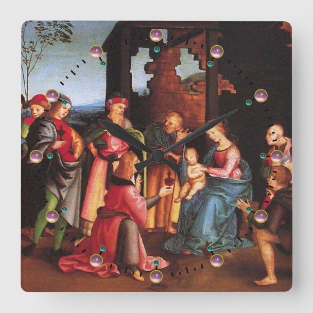 ANTAGANDE AV MAGI FYRKANTIG KLOCKA (Framsida)