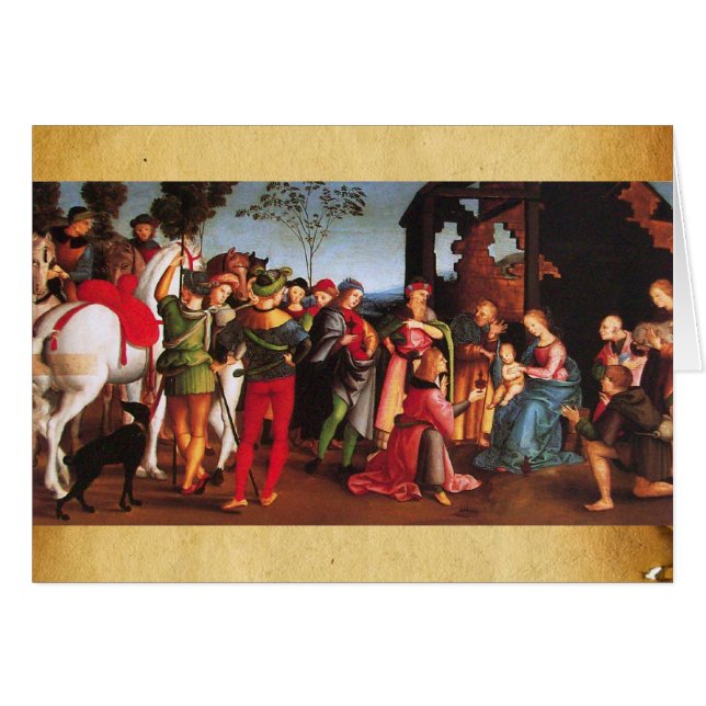 ANTAGANDE AV MAGI HÄLSNINGSKORT (Framsidan Horizontal)