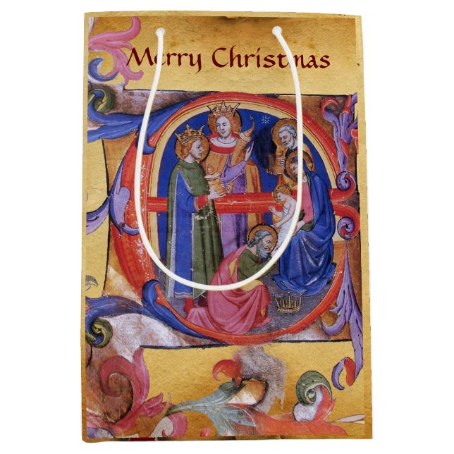 ANTAGANDE AV MAGI NATIVITY CHRISTMAS PARCHMENT (Framsidan)