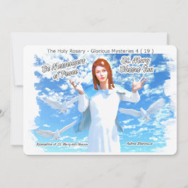 Antagande av St. Mary i himlen Inbjudningar