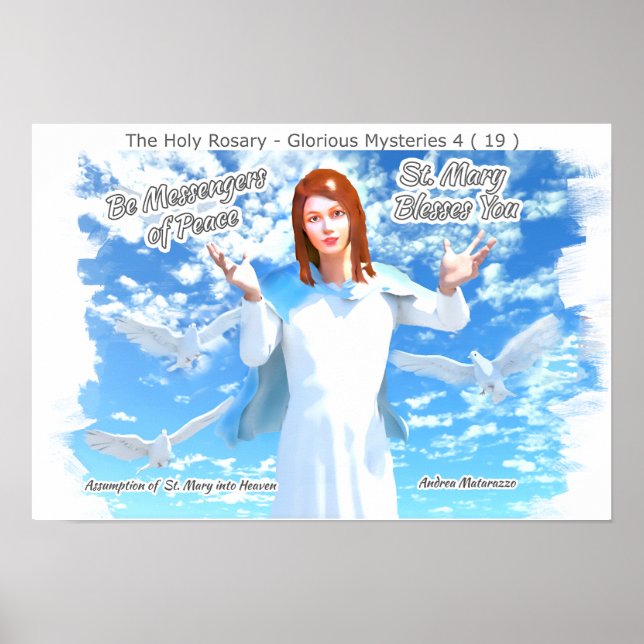 Antagande av St. Mary i himlen Poster (Framsidan)