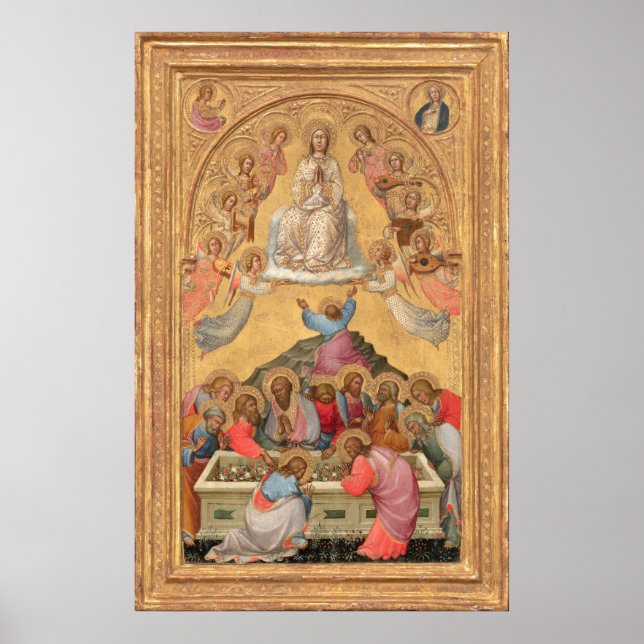 Antagande - Paolo di Giovanni Fei Fine Art Poster (Framsidan)