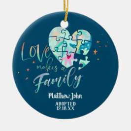 Antaget/Födelsemeddelande Julgransprydnad Keramik