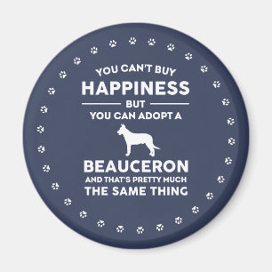 Antagningslycka i Beauceron Hund aveln Magnet