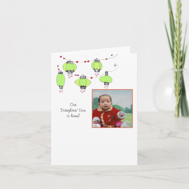 Antagningsmeddelande med lyktor meddelande (Framsida)