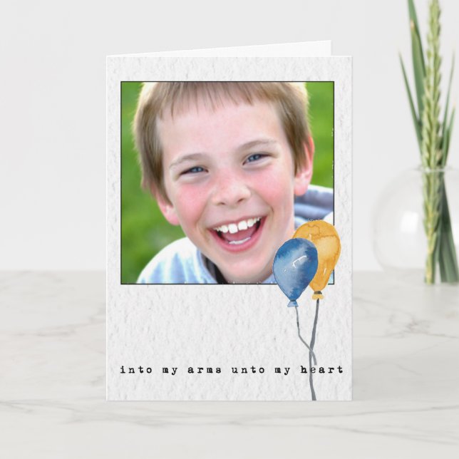 Antagningsmeddelande om färgade vattenfärgballonge meddelande (Framsida)