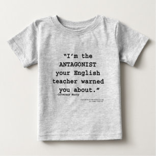 Antagonisten din engelska lärare varnade dig t shirt