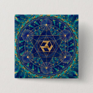 Antahkarana i Helig Geometry Ornament Knapp