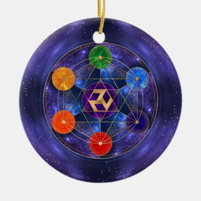 Antahkarana i Helig Geometry Ornament - Nebula (Framsidan)