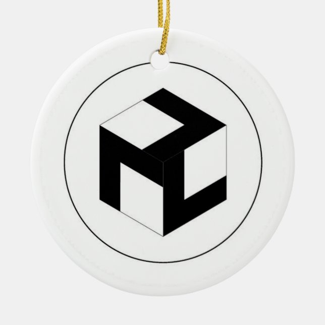 Antahkarana: Manlig Julgransprydnad Keramik (Framsidan)