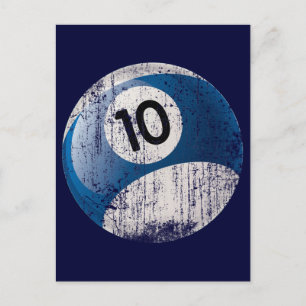 ANTAL 10 MILJARDER BOLL - ERODERADE STIL VYKORT