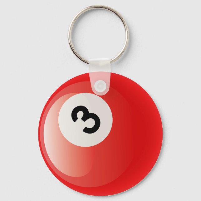 ANTAL 3 MILJARDER BOLL NYCKELRING (Framsida)
