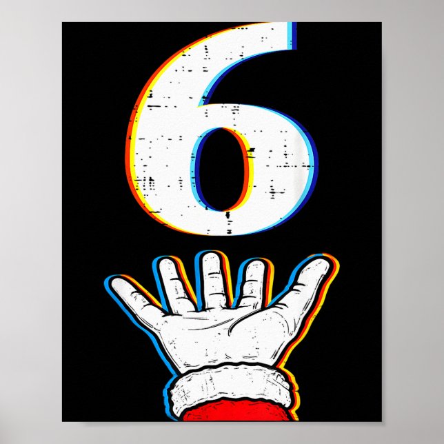 Antal 6 Matchande 67 Meme julpyjamas män Wo Poster (Framsidan)