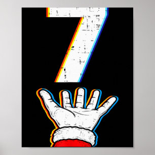 Antal 7 Matchande 67 Meme Jul Pyjamas Män Wo Poster