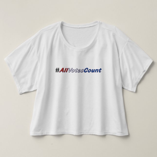 Antal alla omröstningar på sedeltecken t-shirt (Design framsida)