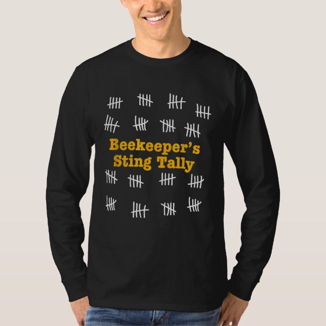 Antal biodlare för biodling t shirt (Framsida)
