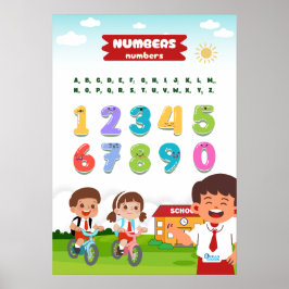 Antal Funktioner Glada Barn Poster