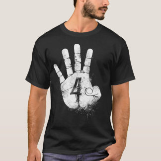 ANTAL FYRA Fantastiska sätt att säga Hej Academy T Shirt