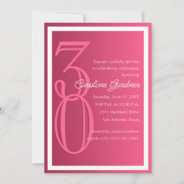 Antal inbjudningar på födelsedagen till Färg med R