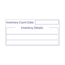 Antal lager Frimärke Självfärgande Stämpel