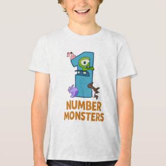 Antal monster Kids Shirt - Roligt Tecknad Math Fri T