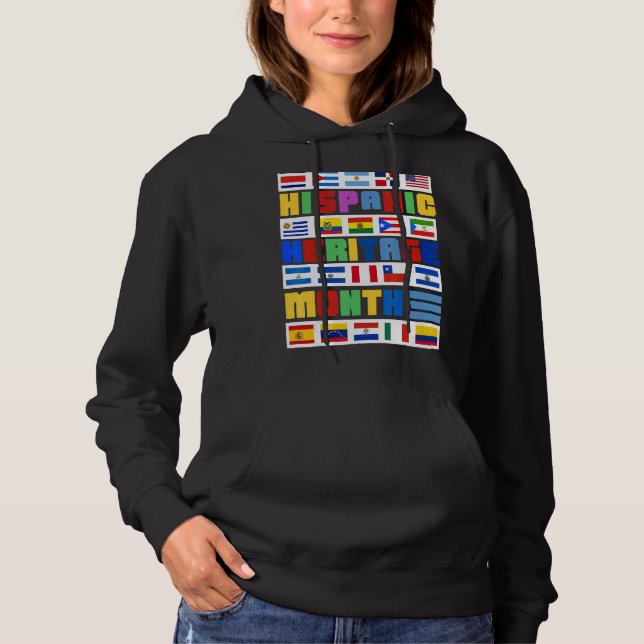 Antal nationella historiska arv, månads regnbåge - t shirt (Framsida)