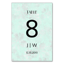 Antal snöjular bordsnummer