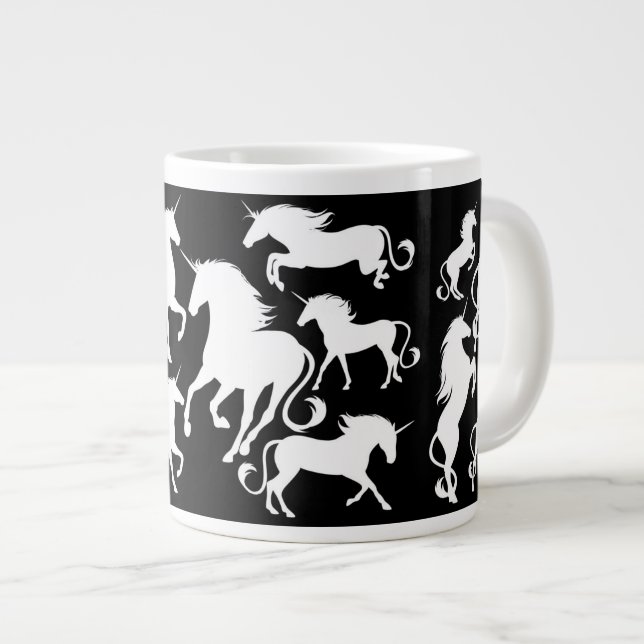 antal unicorns jumbo mugg (Framsida höger)