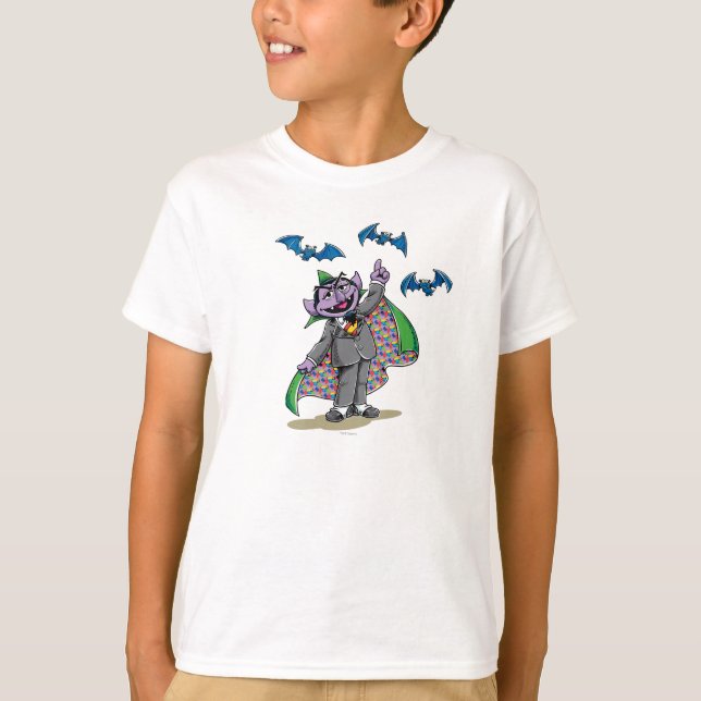 Antal vintagar von Count T Shirt (Framsida)