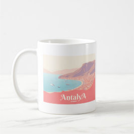 Antalya Turkey Pastel Travel Kaffemugg