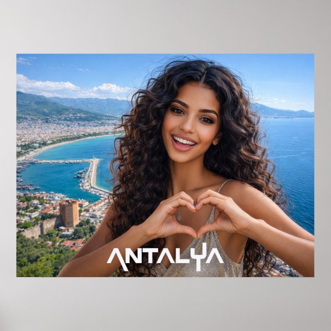 ANTALYA - TURKEY POSTER (Framsidan)