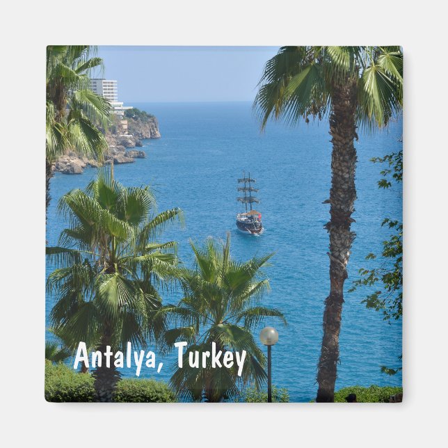 Antalya, Turkiet Magnet (Framsidan)