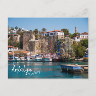 Antalya, Turkiet: Old City Marina Vykort