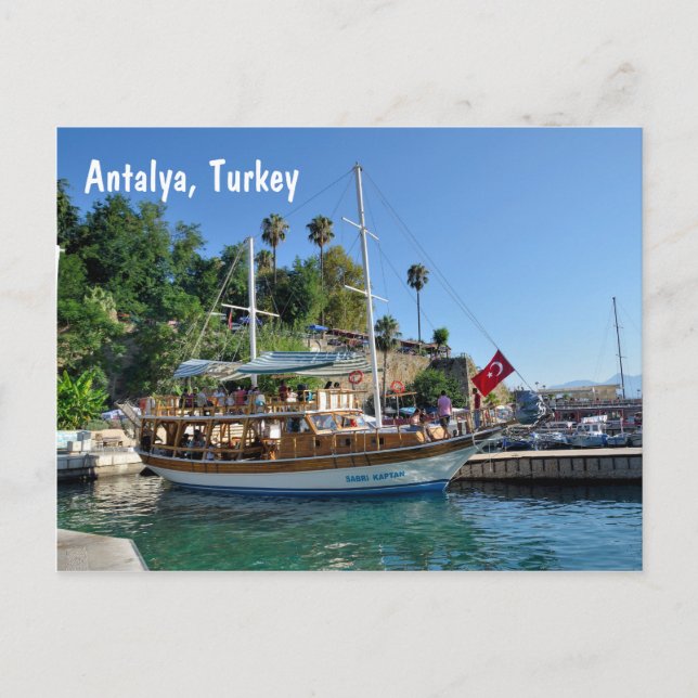 Antalya, Turkiet Vykort (Framsida)