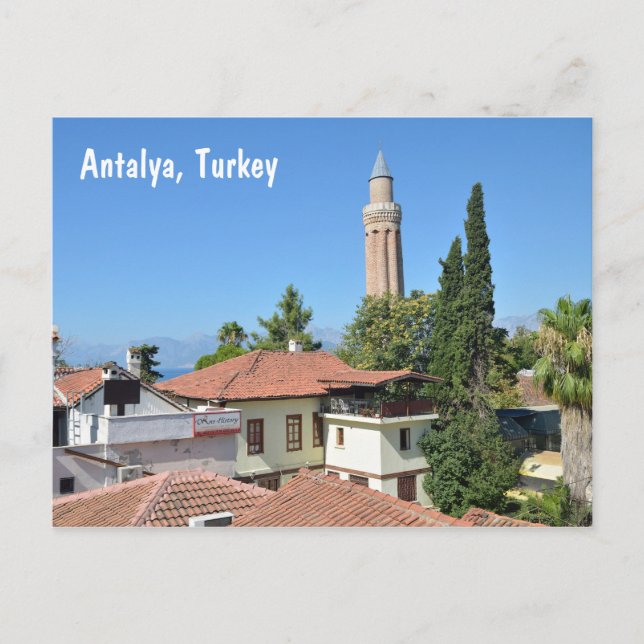 Antalya, Turkiet Vykort (Framsida)