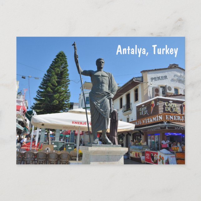 Antalya, Turkiet Vykort (Framsida)