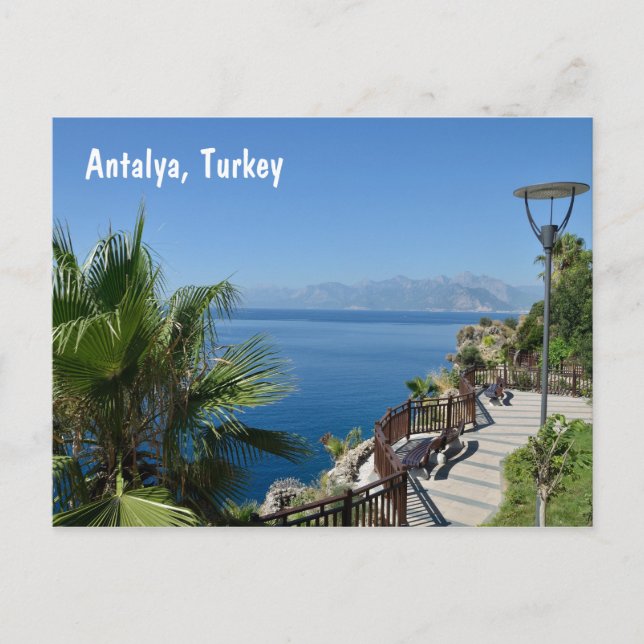 Antalya, Turkiet Vykort (Framsida)