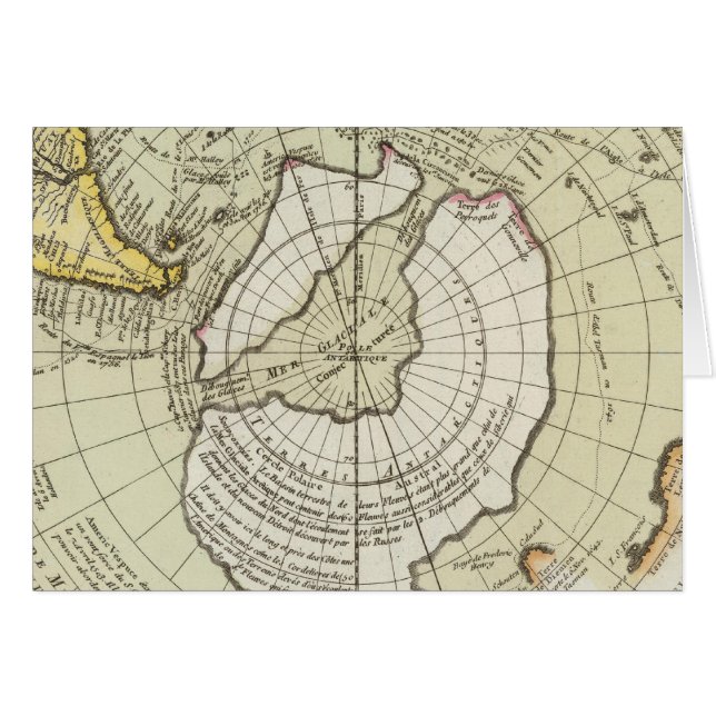 Antarctica 4 hälsningskort (Framsidan Horizontal)