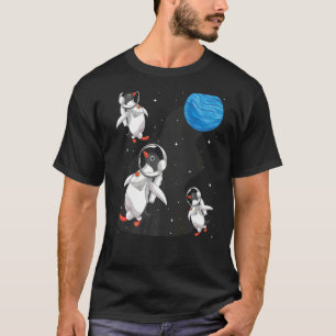 Antarctica Animal Space Travel Astronomy Penguin A T Shirt