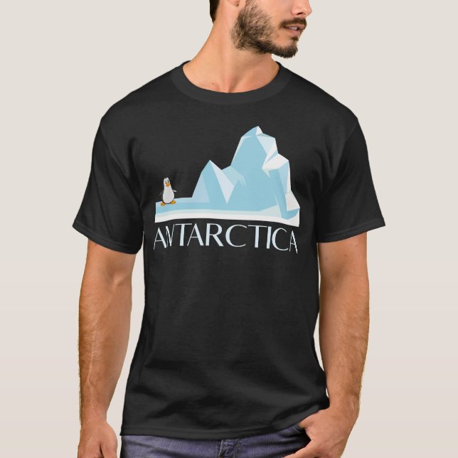 Antarctica Been där Antarctica Vacation T Shirt (Framsida)