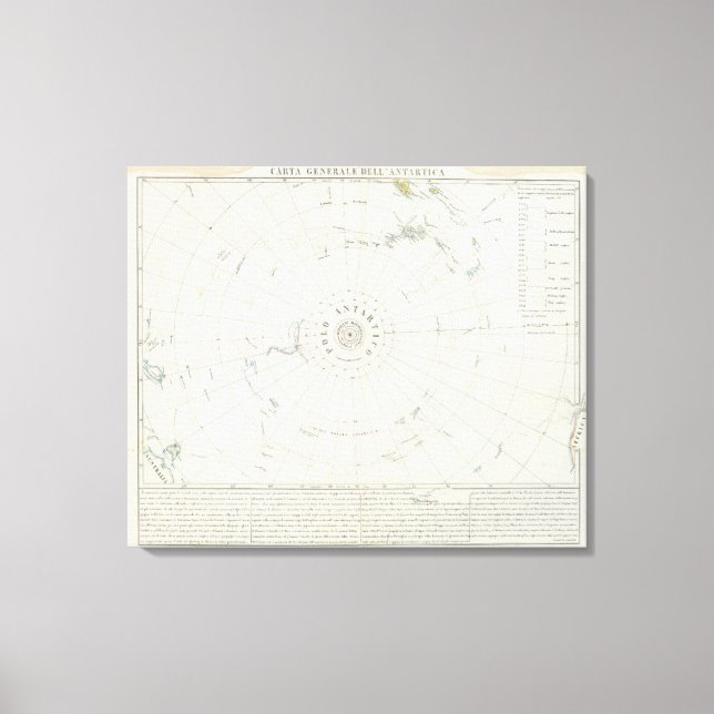 Antarctica Canvastryck (Framsida)